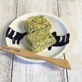 離乳食☆ホウレンソウとツナの卵焼き